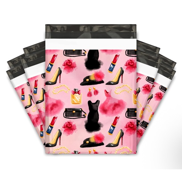 50 Pack of 10x13 Fashion Boutique Designer Poly Mailers Shipping Bags *BUY NOW* - Picture 1 of 1